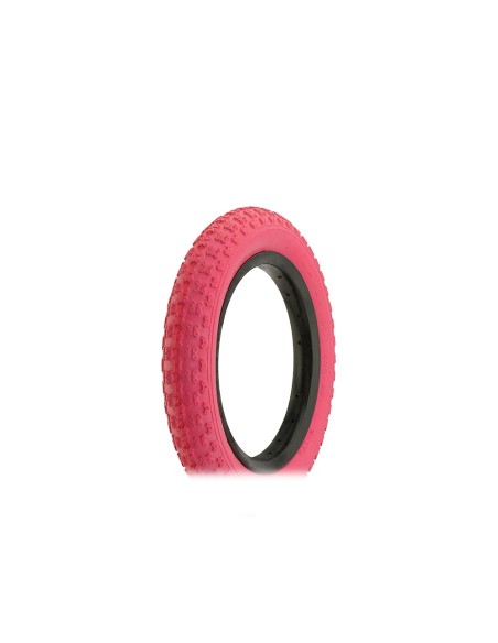 Tire 12 1/2 x 2 1/4 Pink/Pink Side Wall HF-143G.